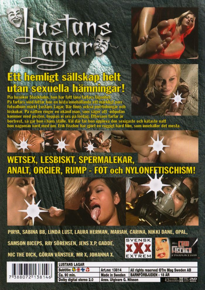 DVD - Lustans Lagar (Erik Fischer)