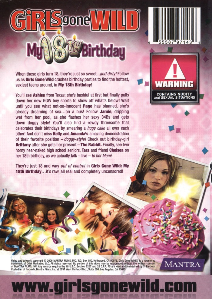 Girls Gone Wild: My 18th Birthday