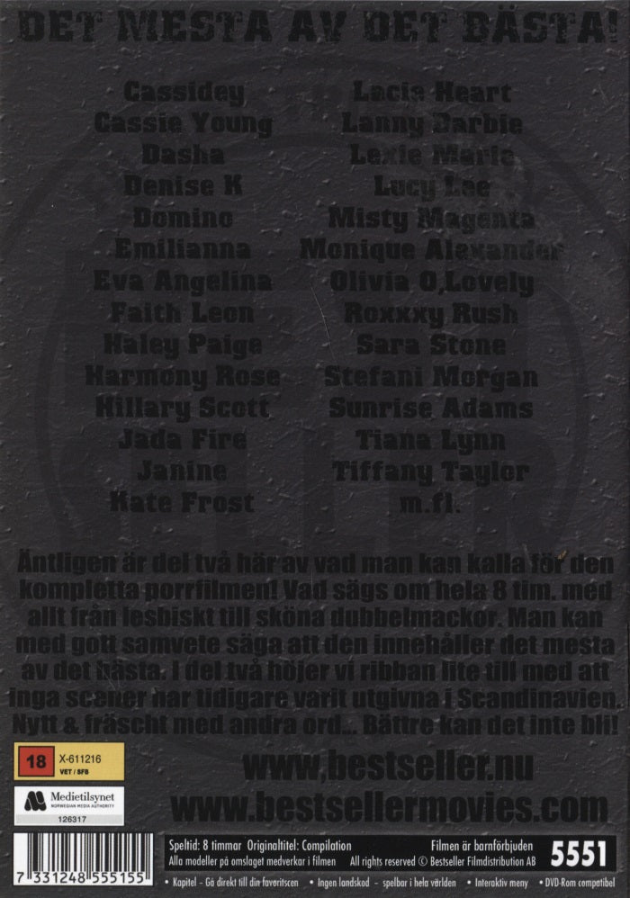 DVD - Bestseller - Porr 2 (8 Timmar) (2-Disc)