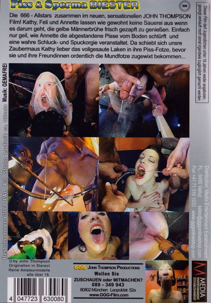 DVD - 666 - Piss und Sperma Biester (Beg)
