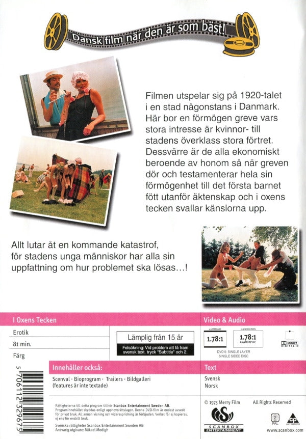 DVD - I Oxens Tecken (Ole Søltoft) (1974) (Beg)