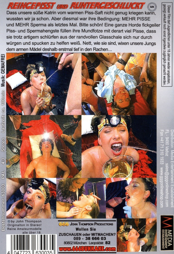 DVD - 666 - Reingepisst und Runtergeschluckt