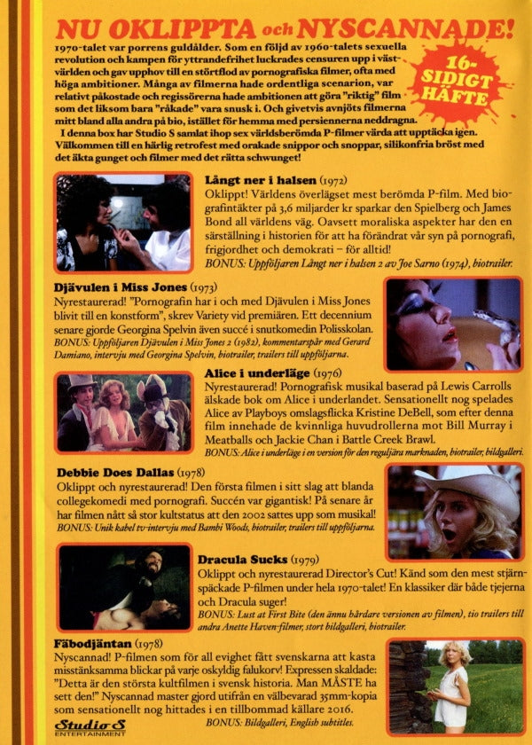 Den Stora P-Boxen (6 klassiska filmer) (Beg)