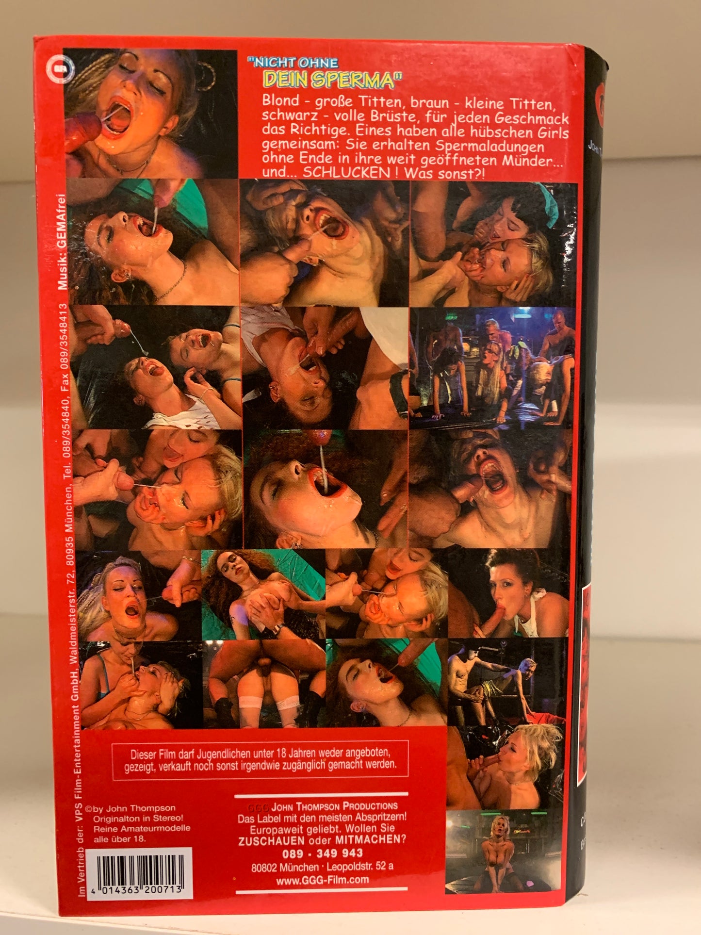 VHS - Nicht ohne dein Sperma (Beg)