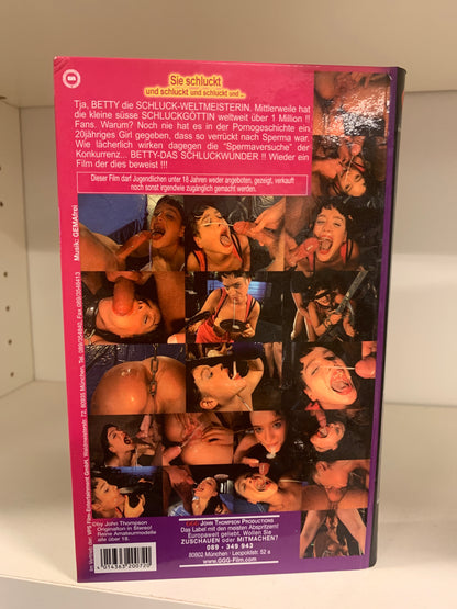 VHS - Sie schluckt und schluckt und schluckt und... (Betty Extreme) (Beg)