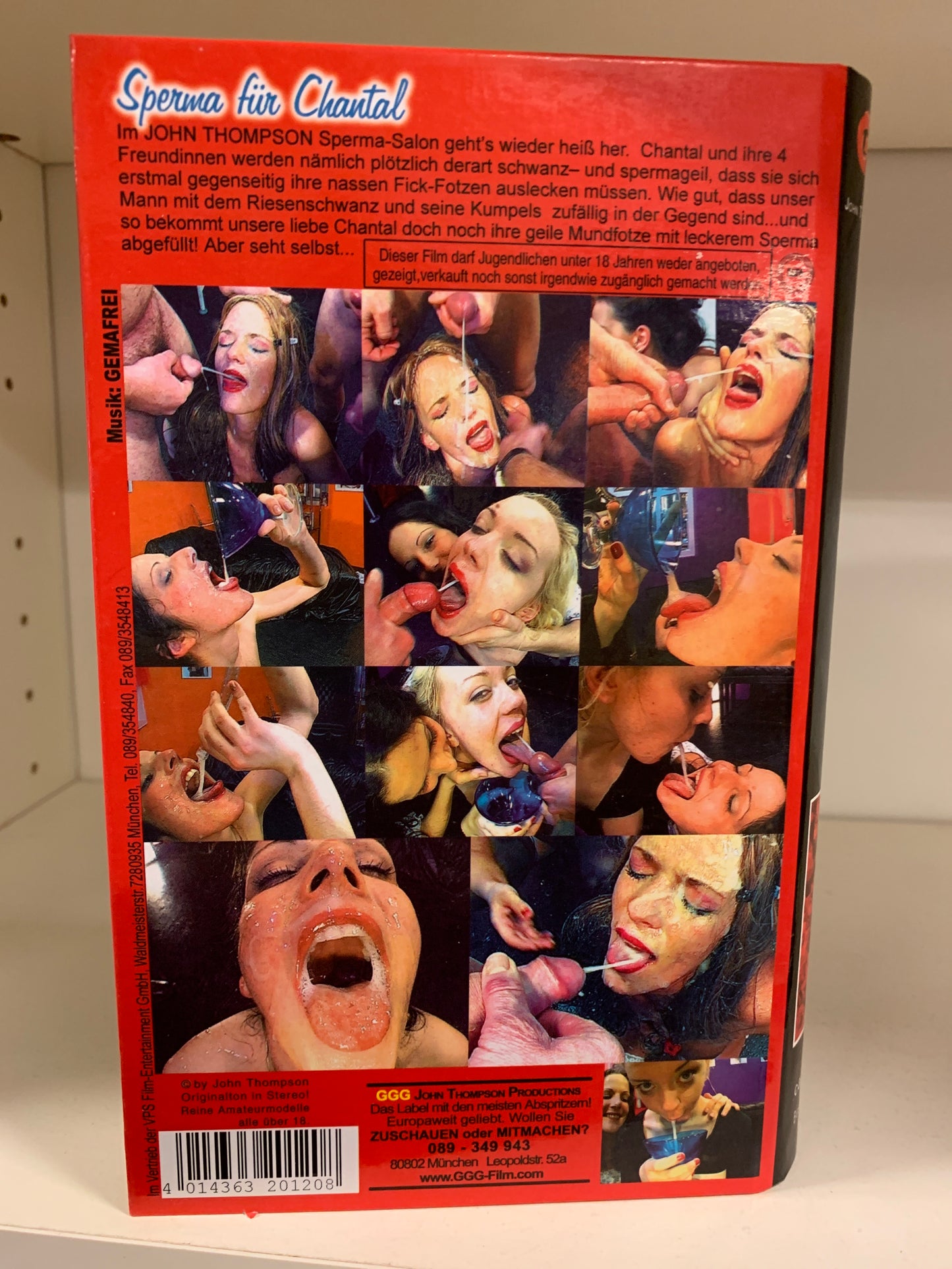 VHS - Sperma für Chantal (Beg)