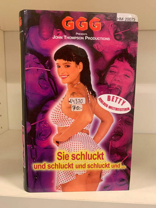 VHS - Sie schluckt und schluckt und schluckt und... (Betty Extreme) (Beg)