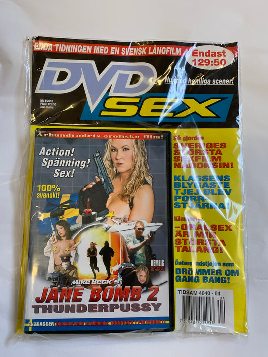 DVD Sex Magazine Nr 4 (2010): Jane Bomb 2 - Thunderpussy +DVD (NY)