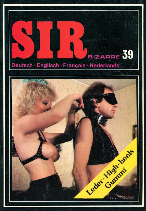 SIR Bizarre # 39 (1984) front page