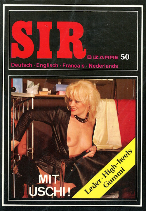 SIR Bizarre # 50 (1986) front cover