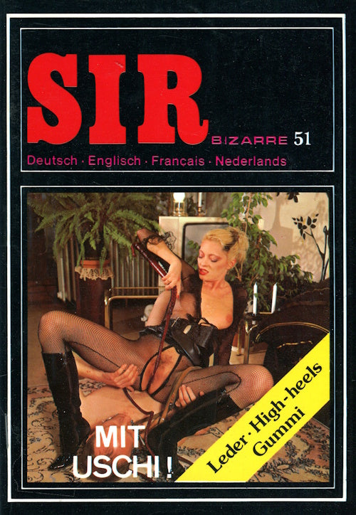 SIR Bizarre # 51 (1986) front cover