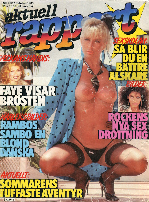 Aktuell Rapport # 42 (1985) framsida