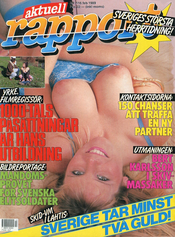 Aktuell Rapport # 07 (1989) framsida