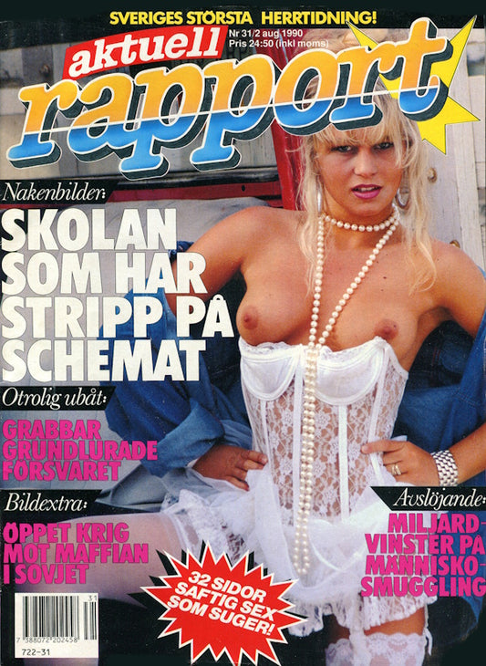 Aktuell Rapport # 31 (1990) framsida