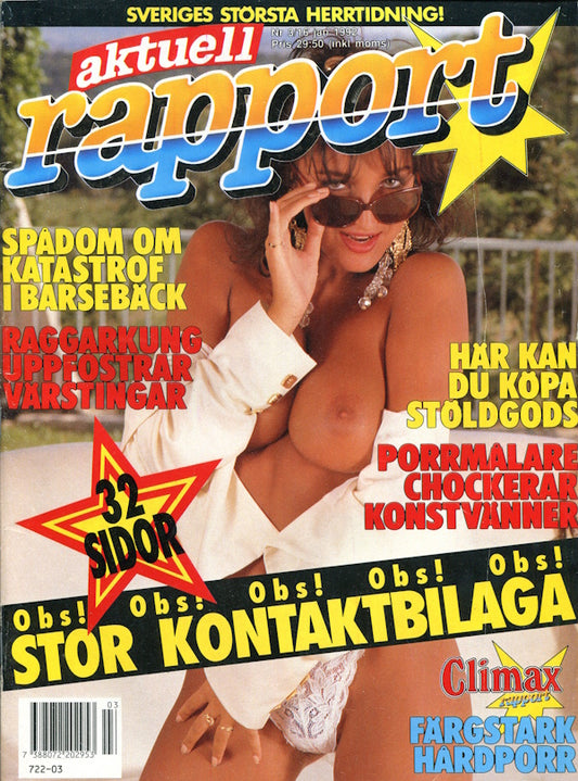 Aktuell Rapport # 03 (1992) framsida