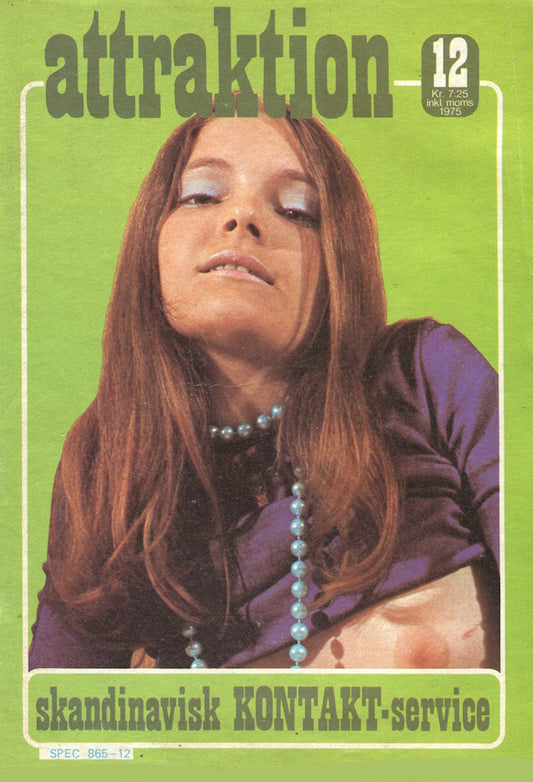 Attraktion Nr 12 (1975) framsida