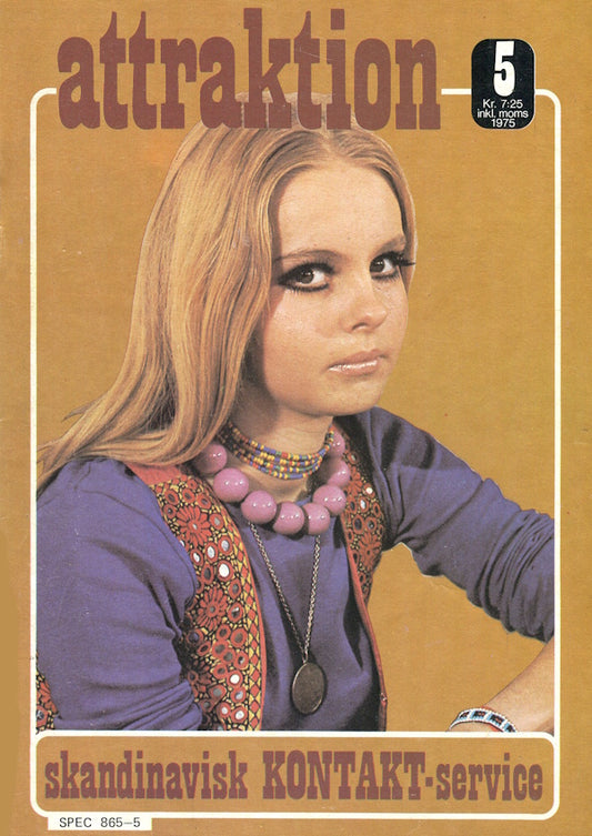 Attraktion Nr 5 (1975) framsida