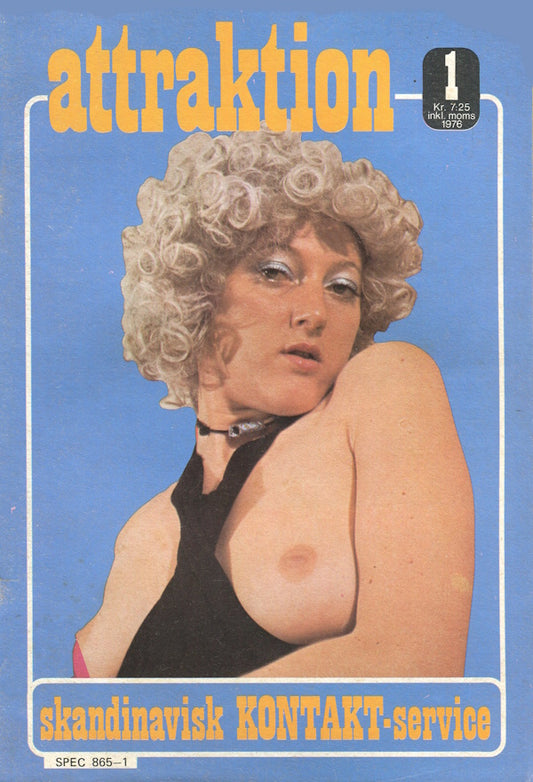 Attraktion Nr 1 (1976) framsida