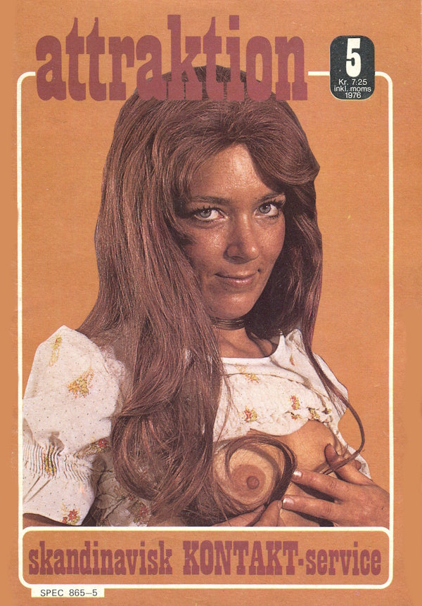 Attraktion Nr 5 (1976) framsida