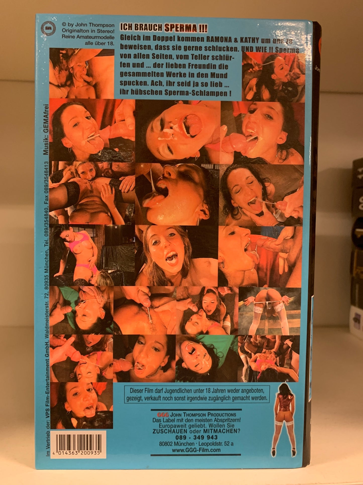 VHS - Ich Brauch Sperma!!! (Beg)