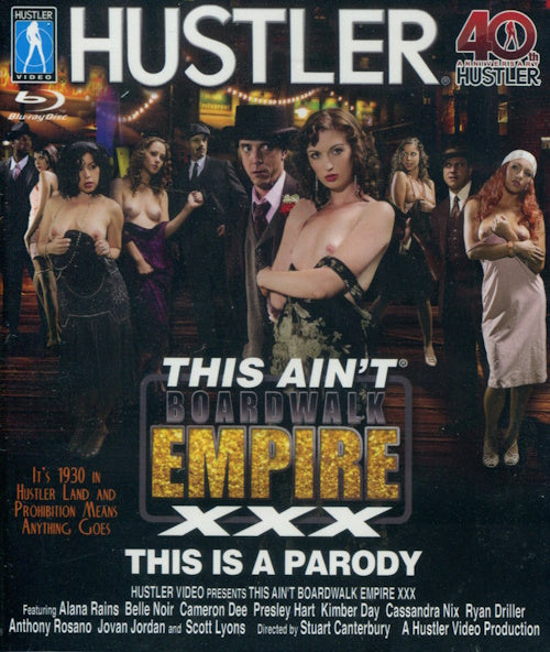 Blu-ray - Hustler Video - This Ain't Boardwalk Empire XXX
 framsida