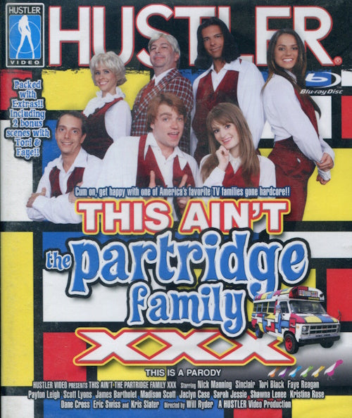 Blu-ray - Hustler Video - This Ain't The Partridge Family XXX framsida