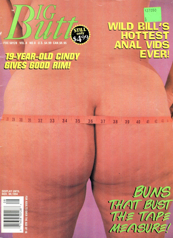 Big Butt - Vol. 4 # 8 (1994) front cover
