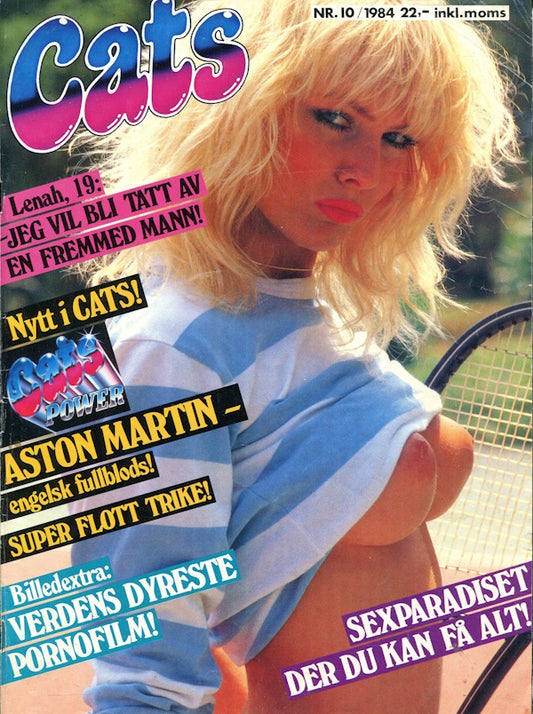 Cats Magazine # 10 (1984) framsida