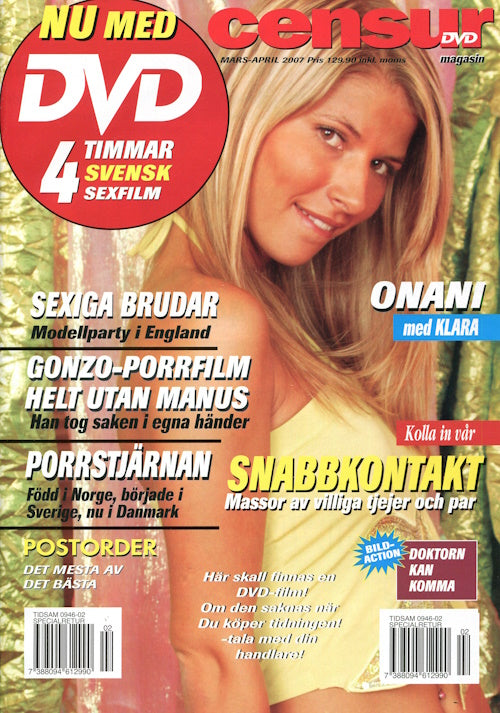 Censur DVD Magasin # Mars-April (2007) framsida