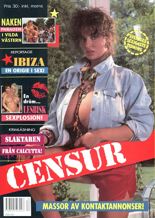 Censur Magasin # 4 (1991) framsida