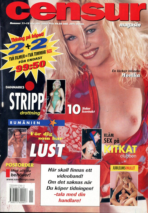 Censur Magasin # 11-12 Nov-Dec (2002) framsida