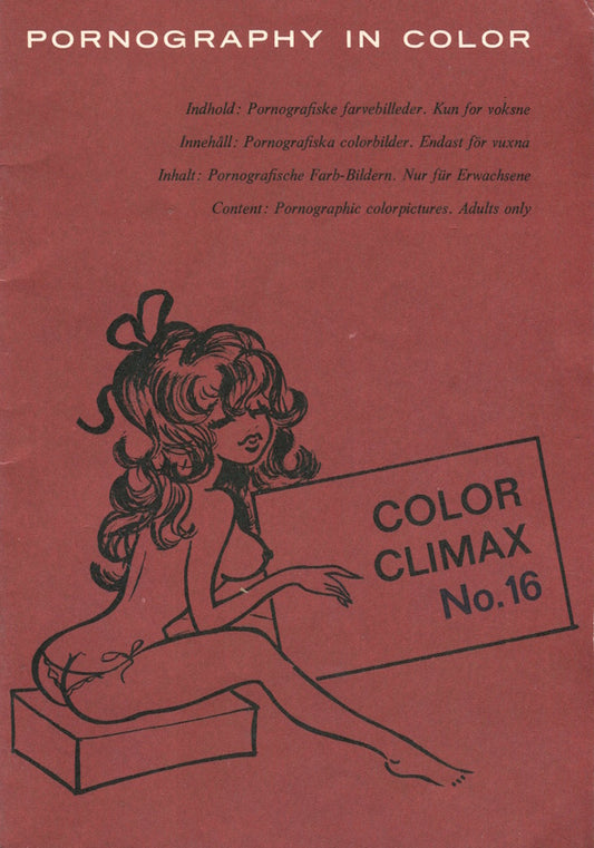 Color Climax # 16 (1969) framsida  