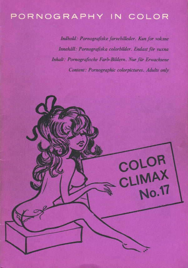 Color Climax # 17 (1969) framsida