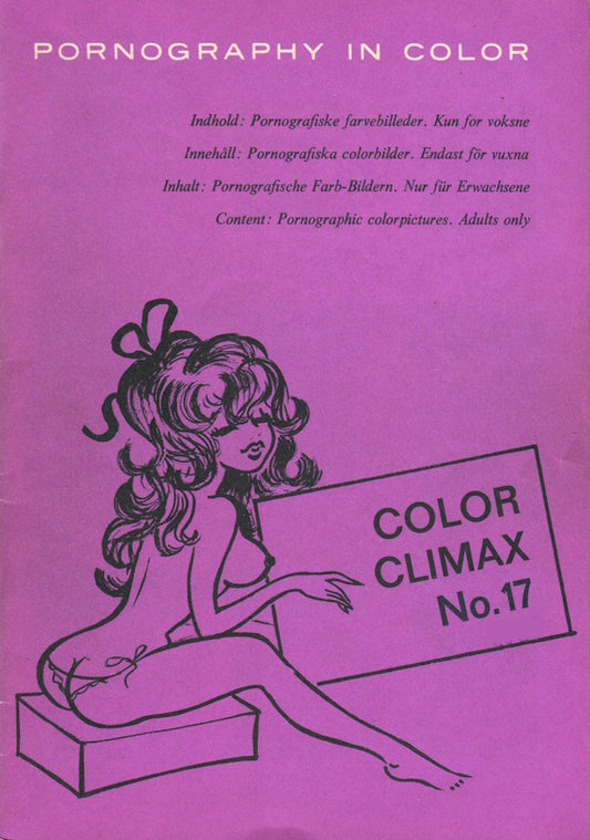 Color Climax # 17 (1969) framsida
