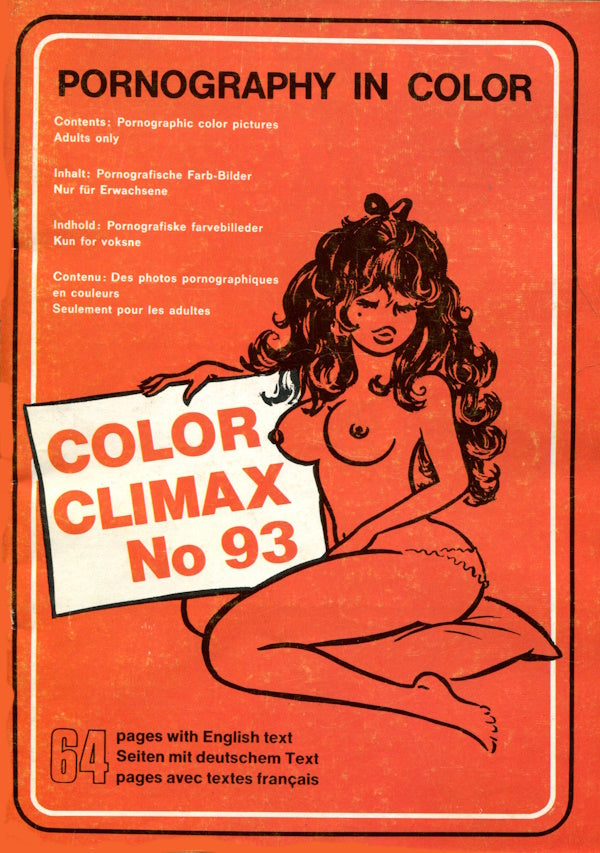 Color Climax # 93 (1977) framsida