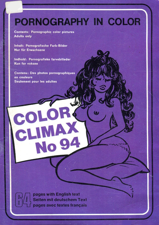 Color Climax # 94 (1977) framsida