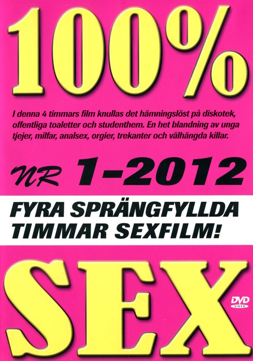 DVD - 100% Sex (Nordisk porrcocktail) (801-1201) framsida