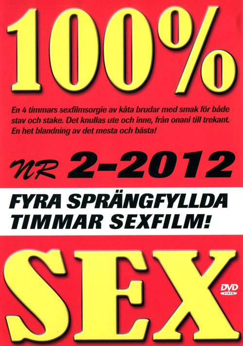 DVD - 100% Sex (Nordisk porrcocktail) (801-1202) framsida