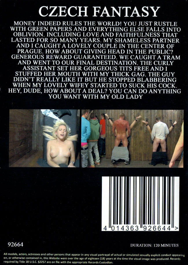 DVD - Czech Fantasies: Fucking Fastfood (92664) baksida