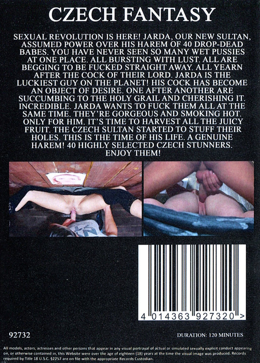 DVD - Czech Fantasy: Naughty Czech Milfs (92732) baksida