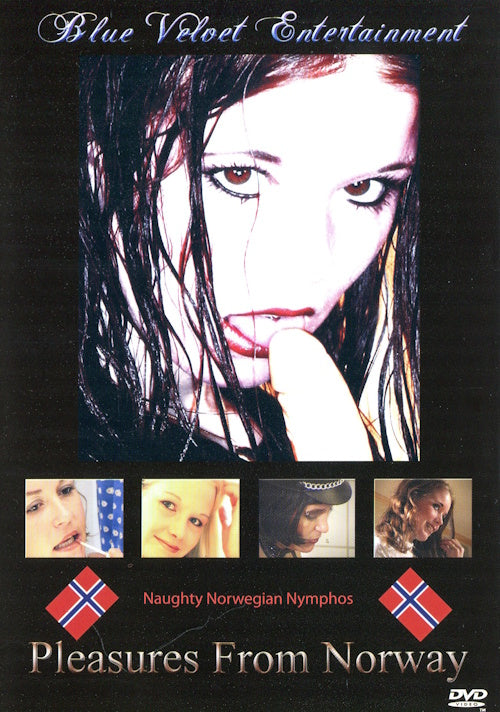 DVD - Pleasures from Norway (Naughty Norwegian Nymphos) framsida