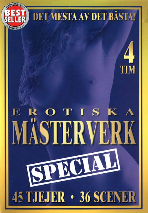 DVD - Bestseller - Erotiska mästerverk Special framsida