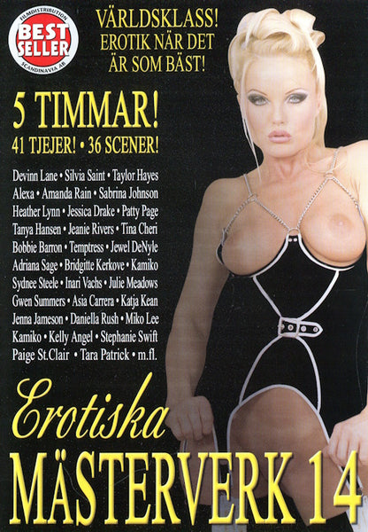 DVD - Bestseller - Erotiska Mästerverk 14 framsida