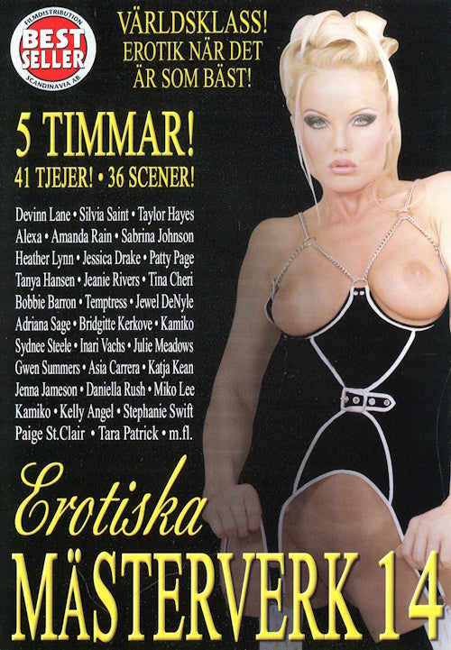 DVD - Bestseller - Erotiska Mästerverk 14 framsida