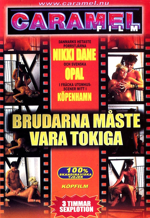 DVD - Caramel Film - Brudarna måste vara tokiga framsida