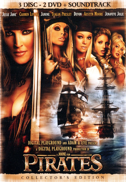 DVD - Digital Playground - Pirates (3-Disc Collector's Edition) framsida