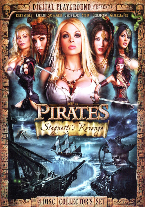 DVD - Digital Playground - Pirates II: Stagnetti's Revenge (4-Disc) framsida