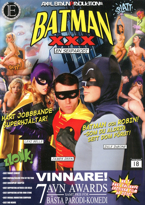 DVD - Empire Entertainment - Batman XXX: En sexparodi framsida