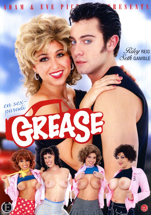 DVD - Empire Entertainment - Grease XXX: A Parody framsida