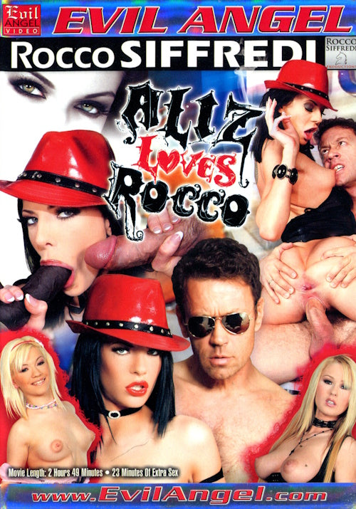 DVD - Evil Angel - Aliz Loves Rocco (Rocco Siffredi) framsida